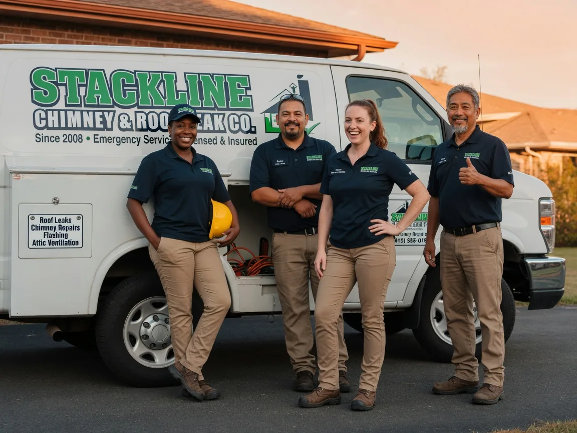 Chimney flashing repair company in Old Town, ME